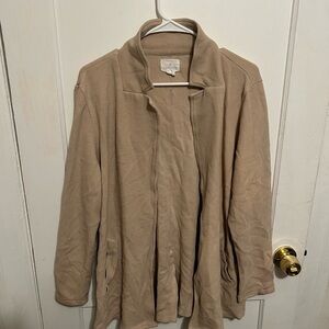 Women’s Beige cardigan size large